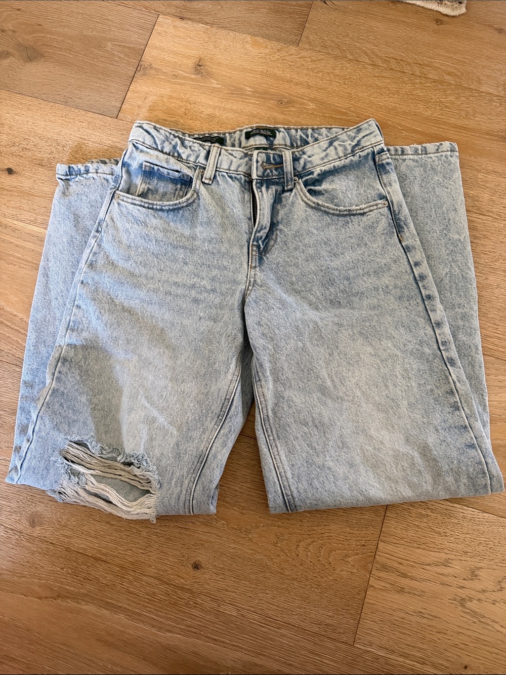 wild fable light blue relaxed straight jeans